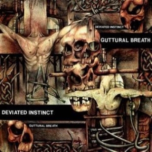 Deviated Instinct - Guttural Breath in der Gruppe VINYL / Hårdrock bei Bengans Skivbutik AB (3493291)