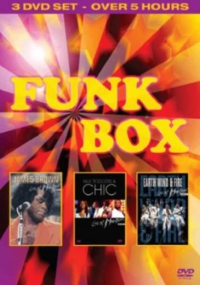 J Brown N RodgersChic Earth Wind - The Funk Box in der Gruppe DVD & BLU-RAY bei Bengans Skivbutik AB (3493482)
