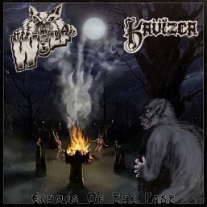 Wolf / Kruizer - Echoes Of The Past (Split) in der Gruppe VINYL bei Bengans Skivbutik AB (3493694)