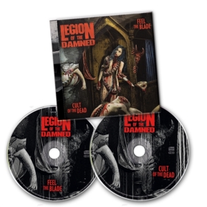 Legion Of The Damned - Feel The Blade/Cult Of The Dead in der Gruppe CD bei Bengans Skivbutik AB (3493898)