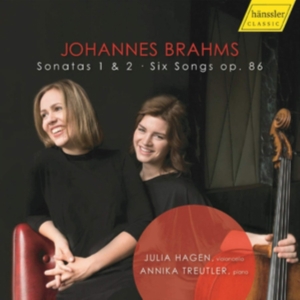 Brahms Johannes - Cello Sonatas Six Songs in der Gruppe Externt_Lager / Naxoslager bei Bengans Skivbutik AB (3494676)