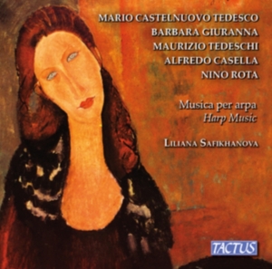 Casella Alfredo Castelnuovo-Tedes - Harp Music in der Gruppe CD bei Bengans Skivbutik AB (3494708)