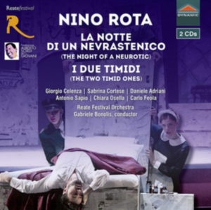 Rota Nino - La Notte Di Un Nevrastenico I Due in der Gruppe CD bei Bengans Skivbutik AB (3494729)