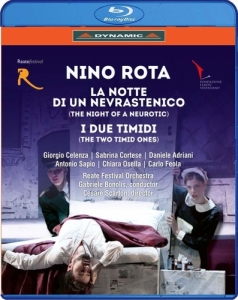 Rota Nino - La Notte Di Un Nevrastenico I Due in der Gruppe MUSIK / Musik Blu-Ray / Klassiskt bei Bengans Skivbutik AB (3494740)