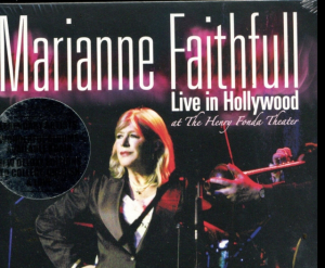Marianne Faithful - Live In Hollywood in der Gruppe Minishops / Marianne Faithfull bei Bengans Skivbutik AB (3495342)