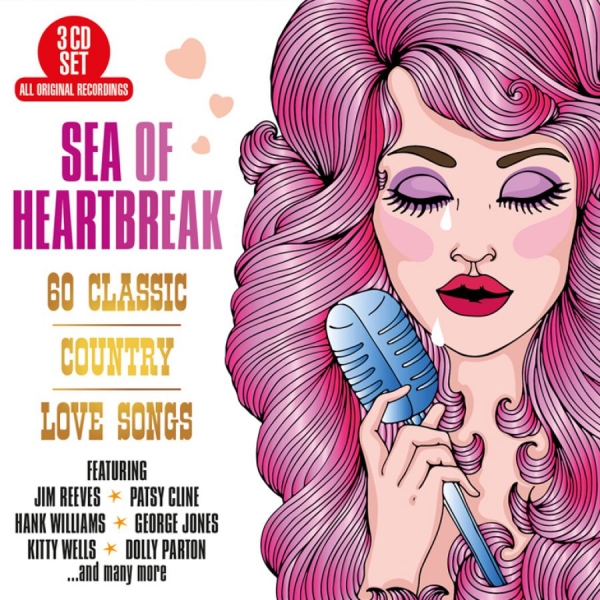 Various Artists - Sea Of Heartbreak:60 Classic Countr in der Gruppe CD / Bestseller bei Bengans Skivbutik AB (3495419)