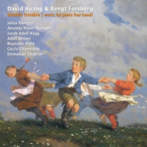 Various - Double Trouble: Works For Piano Fou in der Gruppe Externt_Lager / Naxoslager bei Bengans Skivbutik AB (3496221)