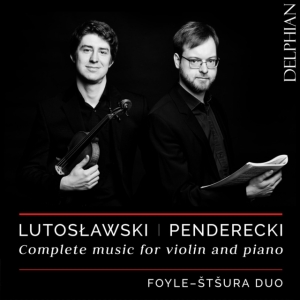 Lutoslawski Witold Penderecki Kr - Complete Music For Violin And Piano in der Gruppe CD bei Bengans Skivbutik AB (3496222)