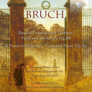 Bruch Max - Double Concerto For Clarinet, Viola in der Gruppe CD bei Bengans Skivbutik AB (3496266)