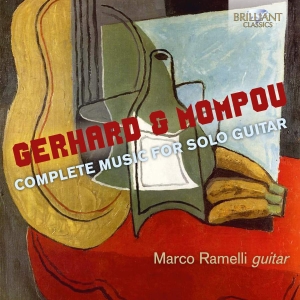 Gerhard Roberto Mompou Federico - Complete Music For Solo Guitar in der Gruppe CD bei Bengans Skivbutik AB (3496267)