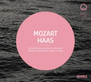 Mozart W A Haas G F - Requiem Klangräume in der Gruppe CD bei Bengans Skivbutik AB (3505511)