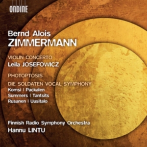 Zimmermann Bernd Alois - Violin Concerto Photoptosis Die S in der Gruppe CD bei Bengans Skivbutik AB (3509770)