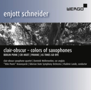 Schneider Enjott - Clair-Obscur – Colors Of Saxophones in der Gruppe CD bei Bengans Skivbutik AB (3509784)