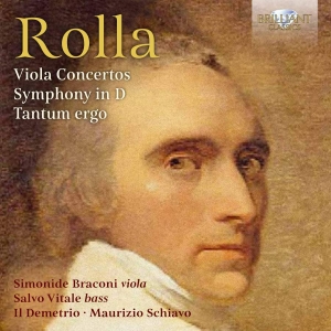 Rolla Alessandro - Viola Concertos Symphony In D Tan in der Gruppe CD bei Bengans Skivbutik AB (3509797)