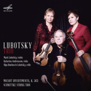 Mozart W A Schnittke Alfred - Lubotsky Trio. Mozart & Schnittke in der Gruppe CD bei Bengans Skivbutik AB (3509809)