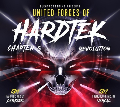 Blandade Artister - United Force Of Hardtek - Chapter 3 in der Gruppe CD / Dans/Techno bei Bengans Skivbutik AB (3514963)