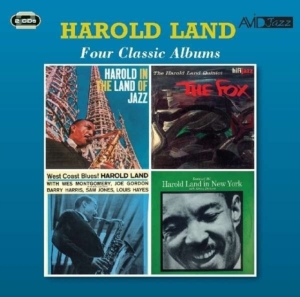 Land Harold - Four Classic Albums in der Gruppe CD bei Bengans Skivbutik AB (3522467)