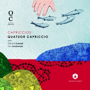 Quatuor Capriccio - Capriccios in der Gruppe CD bei Bengans Skivbutik AB (3522525)