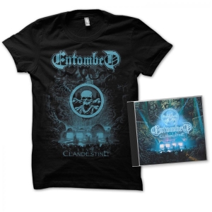 Entombed - Clandestine - Live (Cd+Tst) - Xl in der Gruppe Minishops / Entombed bei Bengans Skivbutik AB (3522726)