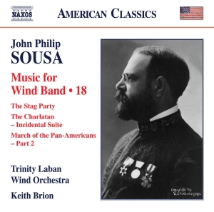 Sousa John Philip - Wind Band Music, Vol. 18 in der Gruppe CD bei Bengans Skivbutik AB (3527985)