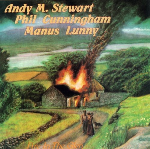 Stewartcunningham And Lunny - Fire In The Glen in der Gruppe CD / Worldmusic/ Folkmusik bei Bengans Skivbutik AB (3529653)