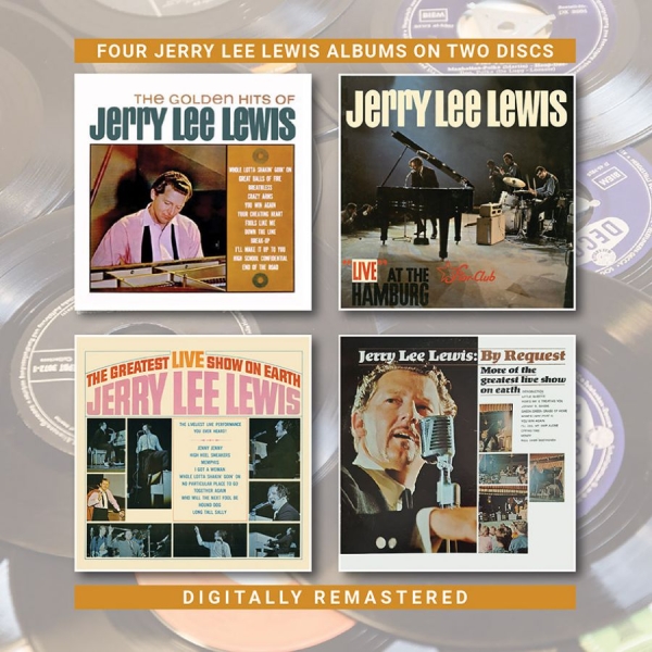 Lewis Jerry Lee - Golden Hits/At The Star Club + 2 in der Gruppe CD / Bestseller bei Bengans Skivbutik AB (3530718)
