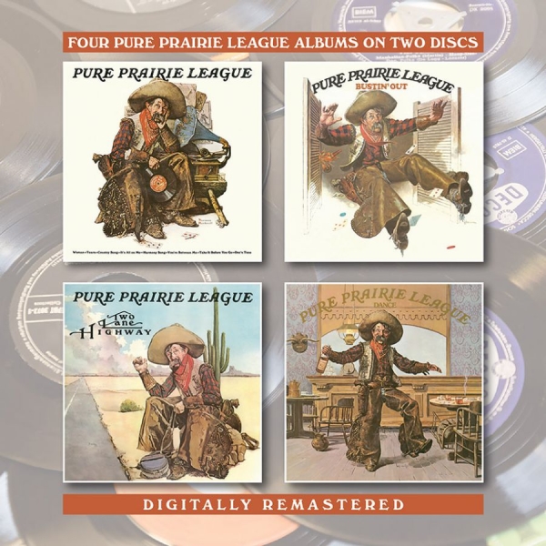 Pure Prairie League - P.P.L./Bustin' Out/Two Lane Highway in der Gruppe CD / Bestseller bei Bengans Skivbutik AB (3530719)