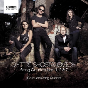 Shostakovich Dmitry - String Quartets Nos. 1, 2 & 7 in der Gruppe CD bei Bengans Skivbutik AB (3532499)