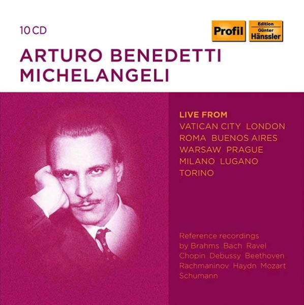 Various - Arturo Benedetti Michelangeli - Liv in der Gruppe CD bei Bengans Skivbutik AB (3532521)