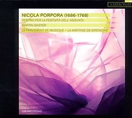 Porpora - Vespro Per La Festivita in der Gruppe CD bei Bengans Skivbutik AB (3552084)