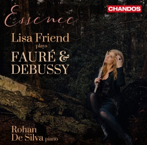 Debussy Claude Fauré Gabriel - Lisa Friend Plays Fauré And Debussy in der Gruppe Externt_Lager / Naxoslager bei Bengans Skivbutik AB (3552096)
