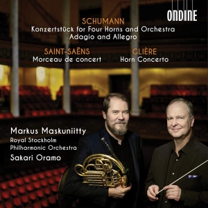 Schumann Robert Saint-Saëns Cami - Konzertstück For Four Horns And Orc in der Gruppe CD bei Bengans Skivbutik AB (3552115)