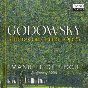 Godowsky Leopold - Studies On Chopin, Op. 25 in der Gruppe CD bei Bengans Skivbutik AB (3552120)