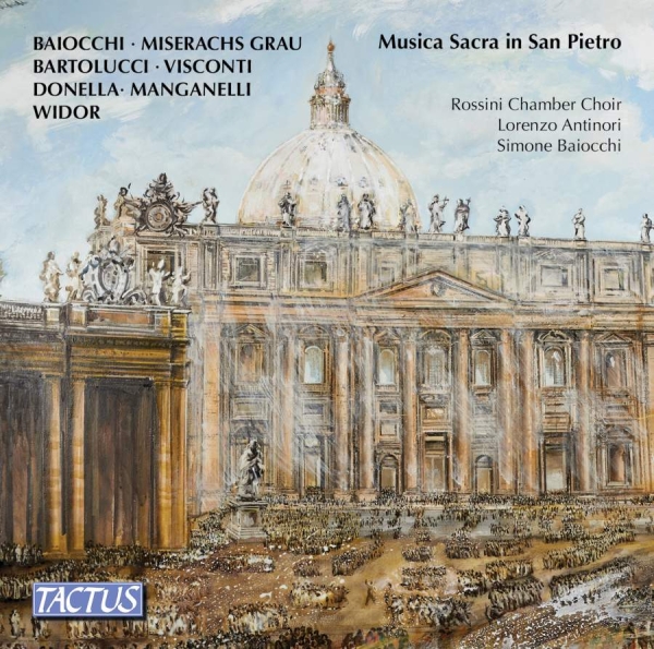 Various - Sacred Music In Saint Peter’S Basil in der Gruppe CD / Bestseller bei Bengans Skivbutik AB (3552133)