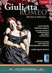 Vaccaj Nicola - Giulietta E Romeo (2 Dvd) in der Gruppe DVD & BLU-RAY bei Bengans Skivbutik AB (3552152)
