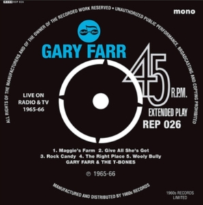 Farr Gary & T-Bones With Keith Emer - Live On Tv Ep in der Gruppe VINYL bei Bengans Skivbutik AB (3556370)