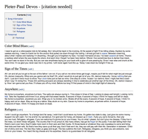 Devos Pieter-Paul - Citation Needed -Ltd- in der Gruppe UNSERE TIPPS / Record Store Day / RSD2013-2020 bei Bengans Skivbutik AB (3556404)