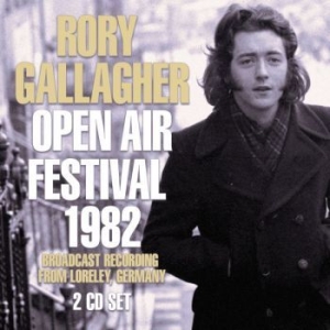 Gallagher Rory - Open Air Festival 1982 (2 Cd Broadc in der Gruppe CD bei Bengans Skivbutik AB (3557946)