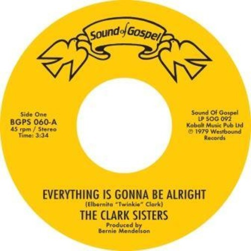 The Clark Sisters - Everything Is Gonna Be Alright in der Gruppe VINYL / Bestseller bei Bengans Skivbutik AB (3559605)