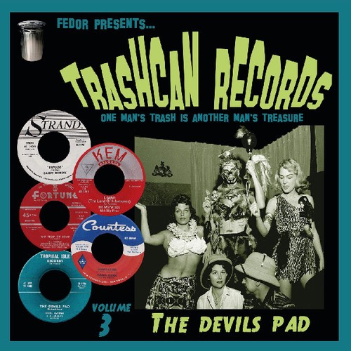 Blandade Artister - Trashcan Records 03The Devils Pad in der Gruppe VINYL / Rock bei Bengans Skivbutik AB (3565486)