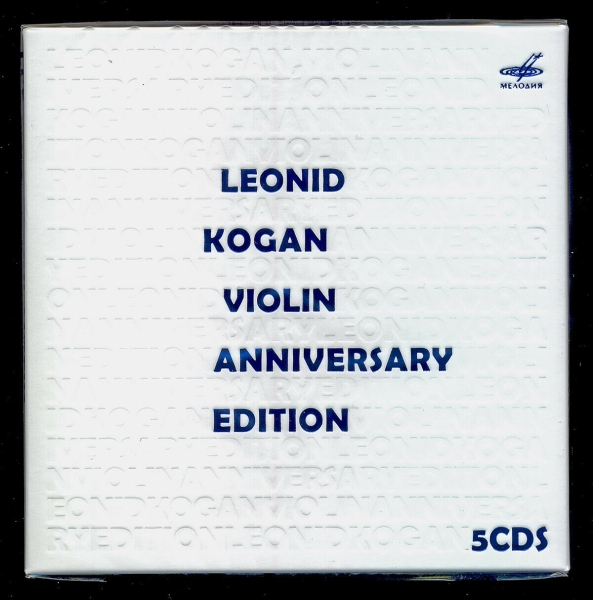 Various - Leonid Kogan. Anniversary Edition ( in der Gruppe CD bei Bengans Skivbutik AB (3566092)