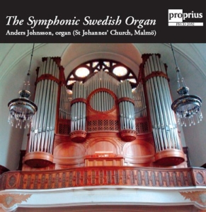 Johansson Anders - The Symphonic Swedish Organ in der Gruppe CD bei Bengans Skivbutik AB (3566194)