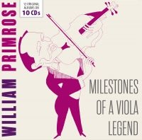 Primrose William - Milestones Of A Viola Legend in der Gruppe CD bei Bengans Skivbutik AB (3566728)