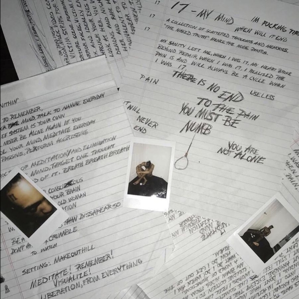 Xxxtentacion - 17 in der Gruppe VINYL / Hip Hop bei Bengans Skivbutik AB (3577178)