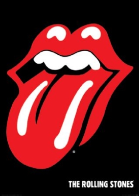 Rolling Stones - Rolling Stones (Lips) 91,5 x 61 cm in der Gruppe Minishops / Rolling Stones bei Bengans Skivbutik AB (3577364)