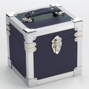 Vinyl Storage - 7 Inch 50 Record Carry Case - Black in der Gruppe VINYL / Vinyl Zubehör bei Bengans Skivbutik AB (3589199)