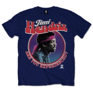 Jimi Hendrix/ JIMI HENDRIX MEN'S TEE: ARE YOU EXPERIENCED? (M) in der Gruppe -Start Tshirt bei Bengans Skivbutik AB (3595861)