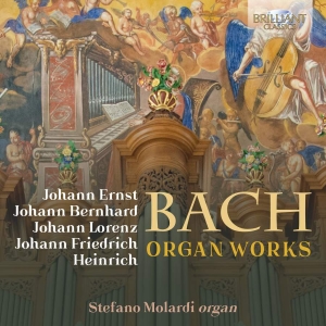 Johann Bernhard Bach Heinrich Bach - Bach Family: Organ Works in der Gruppe CD bei Bengans Skivbutik AB (3597433)