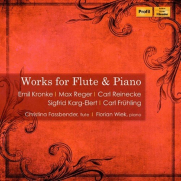 Various - Works For Flute And Piano in der Gruppe CD / Bestseller bei Bengans Skivbutik AB (3597476)
