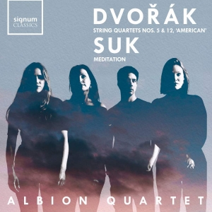 Dvorák Antonín Suk Josef - String Quartets Nos. 5 & 12 (Americ in der Gruppe CD bei Bengans Skivbutik AB (3597478)